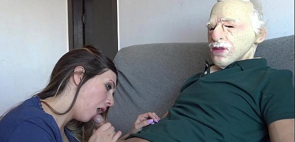  Sweetdollhot.I fuck an old man and I get all the cum out of him